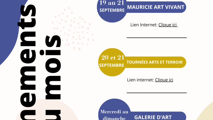 Événement en septembre