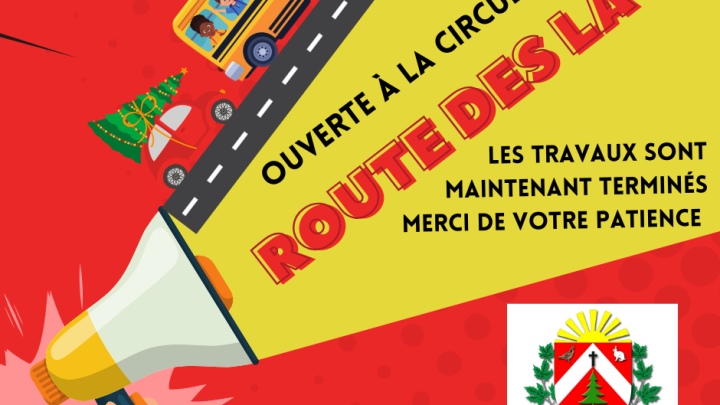 ROUTE DES LACS OUVERTES!!!!!