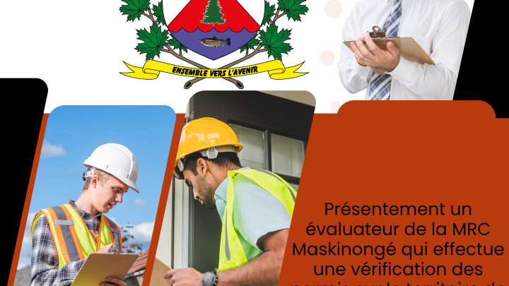 Visite d'un évaluateur de la MRC