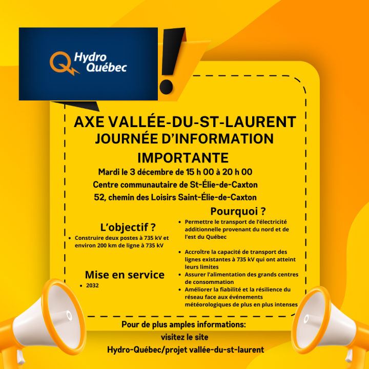 Journée Portes Ouvertes Hydro-Québec