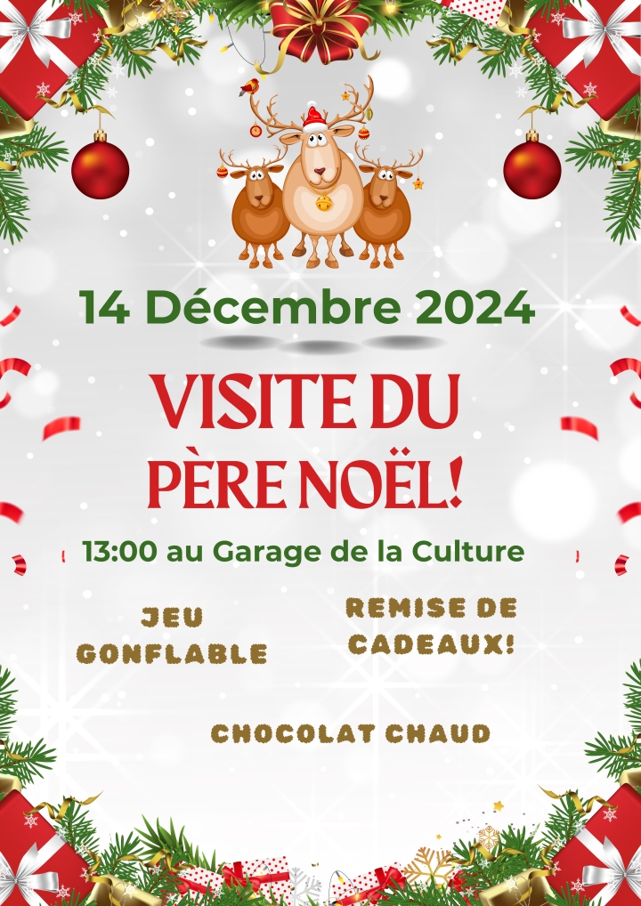 Visite du Père Noël