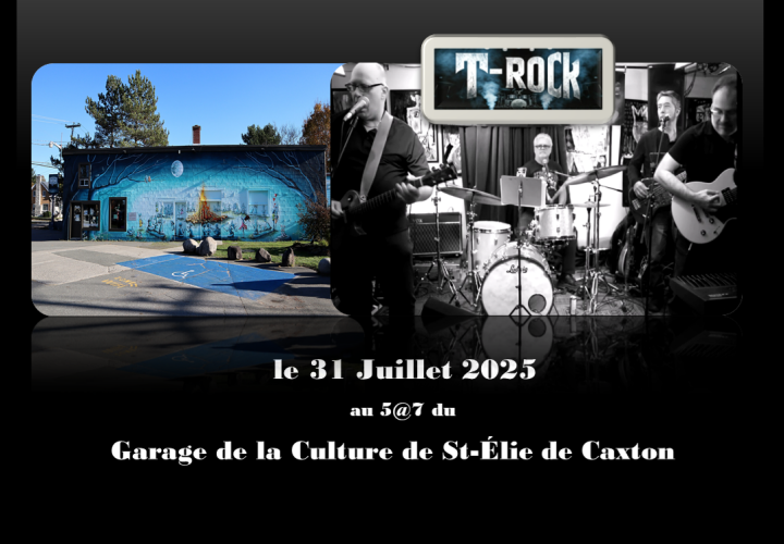 T-Rock ce jeudi!